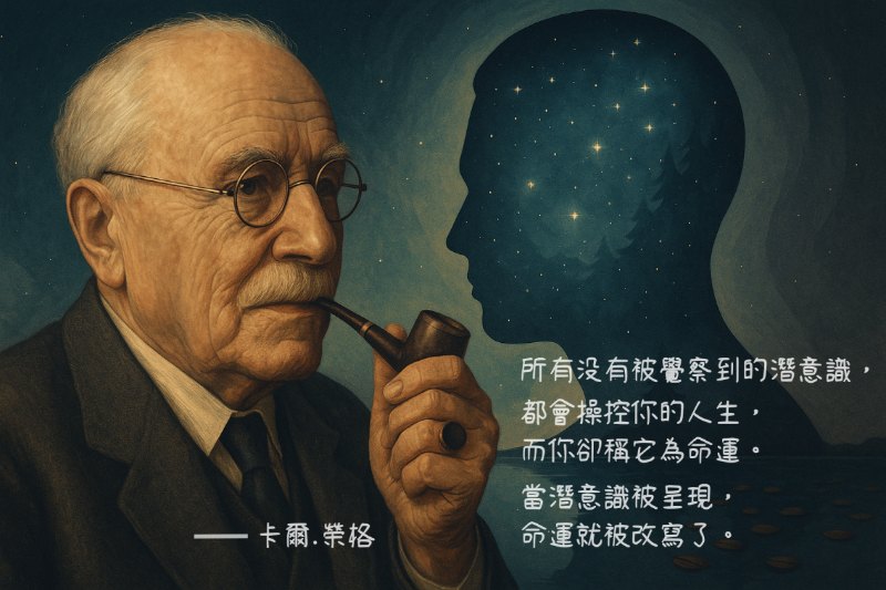 心理學大師榮格認為：「所有未被覺察的潛意識，終將操控你的人生。」本文以淺顯實例解密潛意識三大機制，帶你了解榮格如何看待陰影、自我與命運。