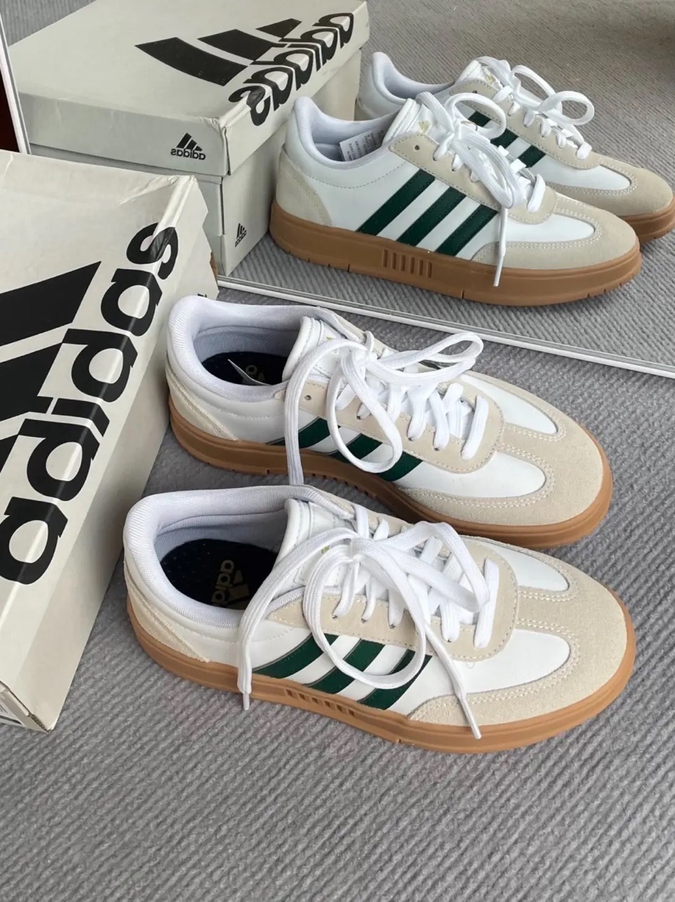 ADIDAS NEO GRADAS 白綠 復古綠 焦糖底 男女鞋 IE9043 / 調貨