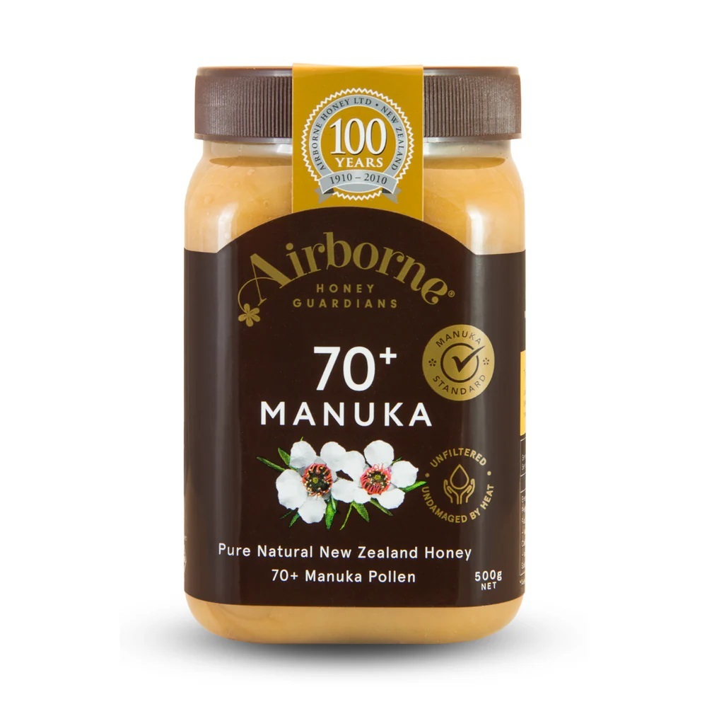 Airborne Manuka Pollen Count 70+ Honey 500g