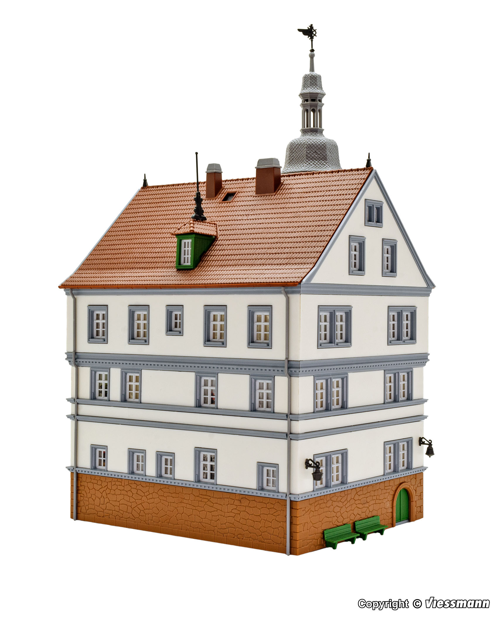 Kibri 38395 HO規 索爾蘭市政廳.套件