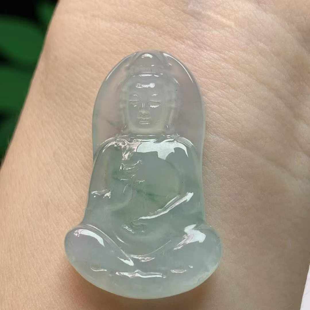 924345 翡翠飄花觀音