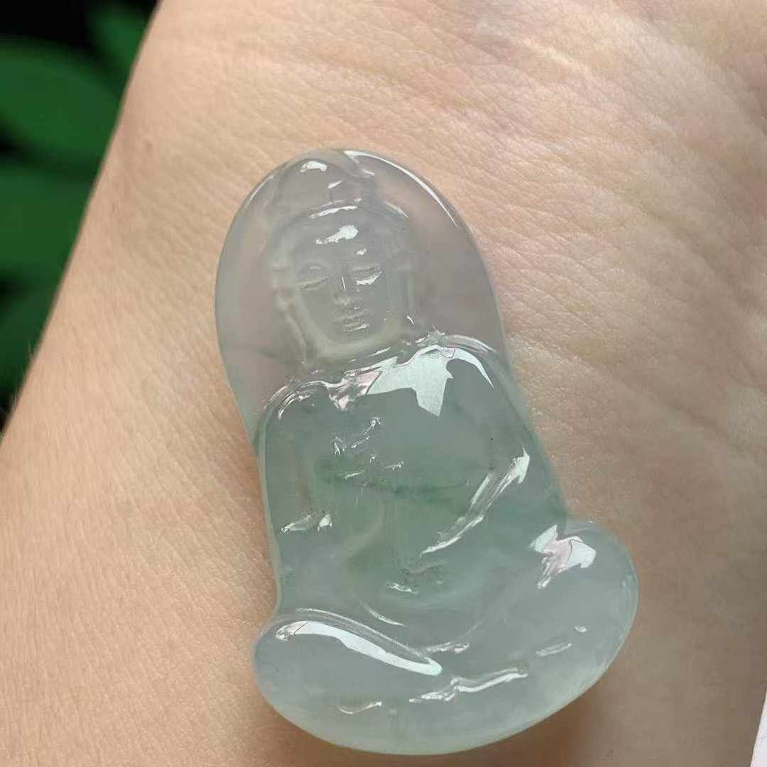 924345 翡翠飄花觀音