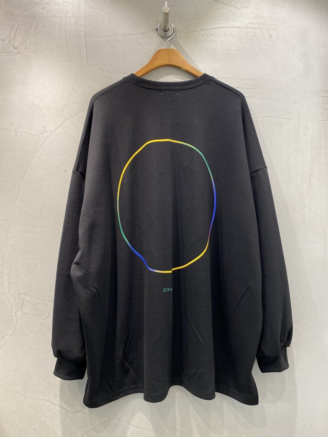 OverSize英文字圖案長袖衫 UNSTANDARD-130T