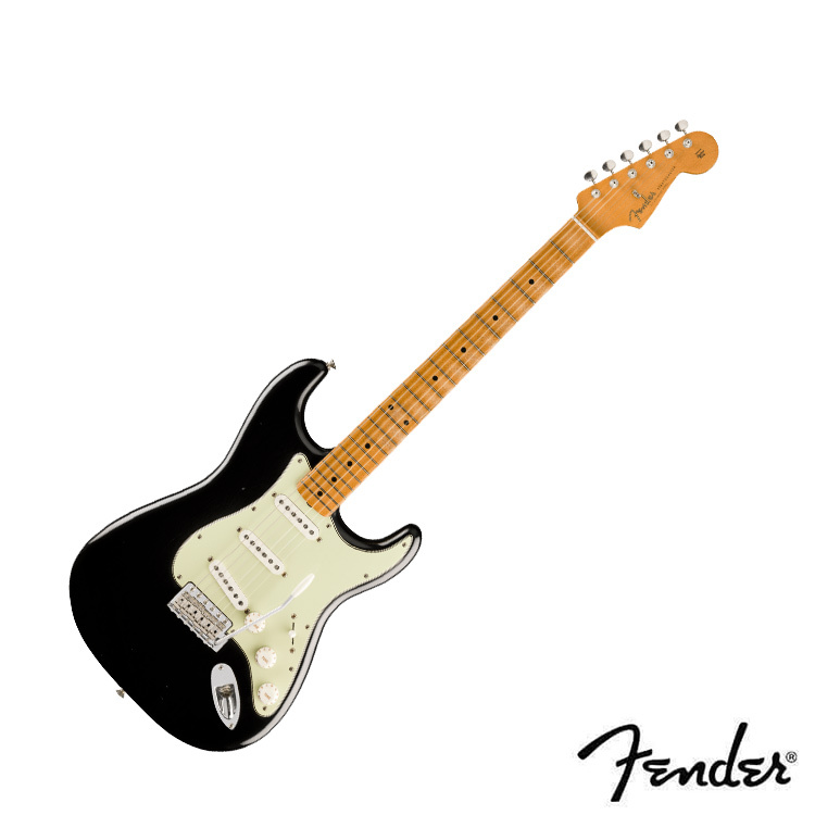 Fender LTD Vintera® II Road Worn '60s Strat Black 電吉他