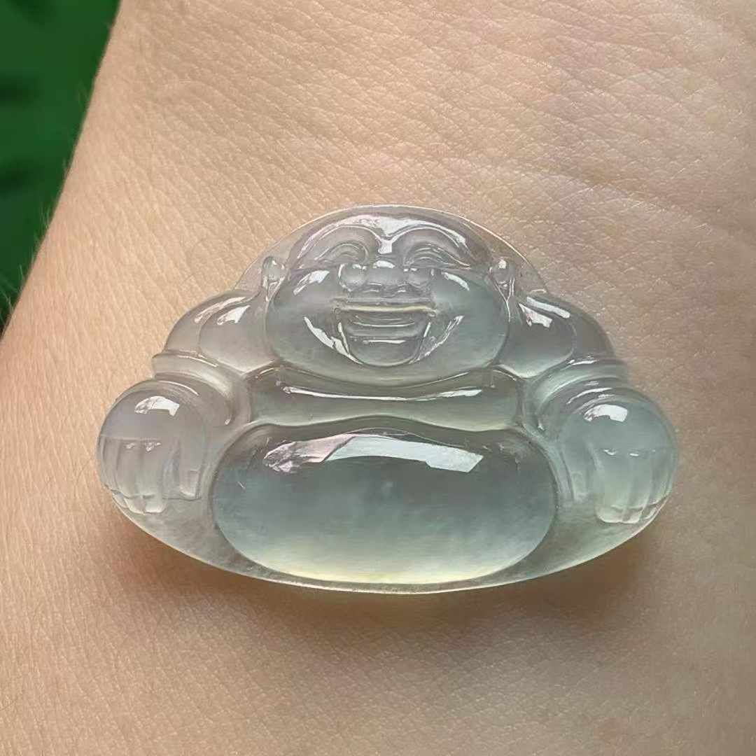翡翠冰種佛公,天然翡翠A玉, 緬甸玉, Jade, Jadeite