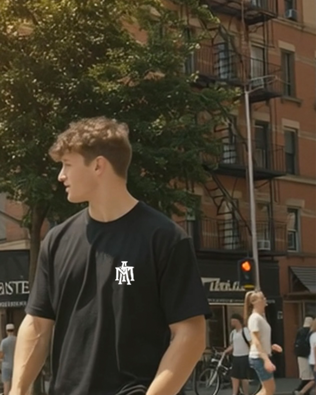 MTA｜Basic Logo Tee (Black)