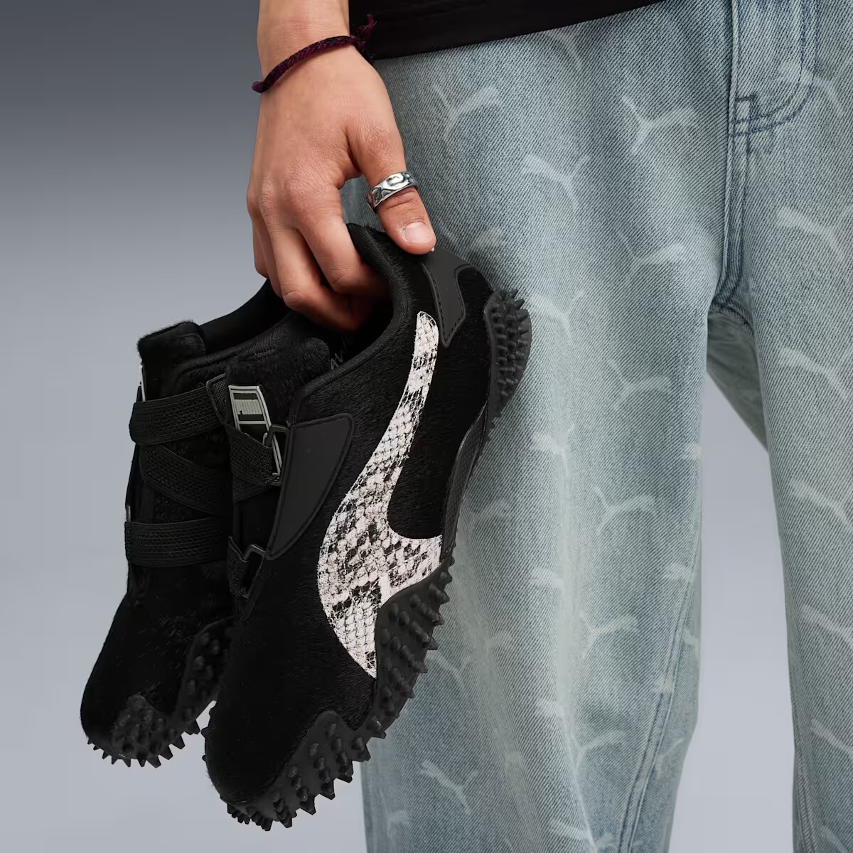 【Focus Store】預購 A$AP Rocky x Puma Mostro OG "Pony Hair" 黑蛇紋 406497-01