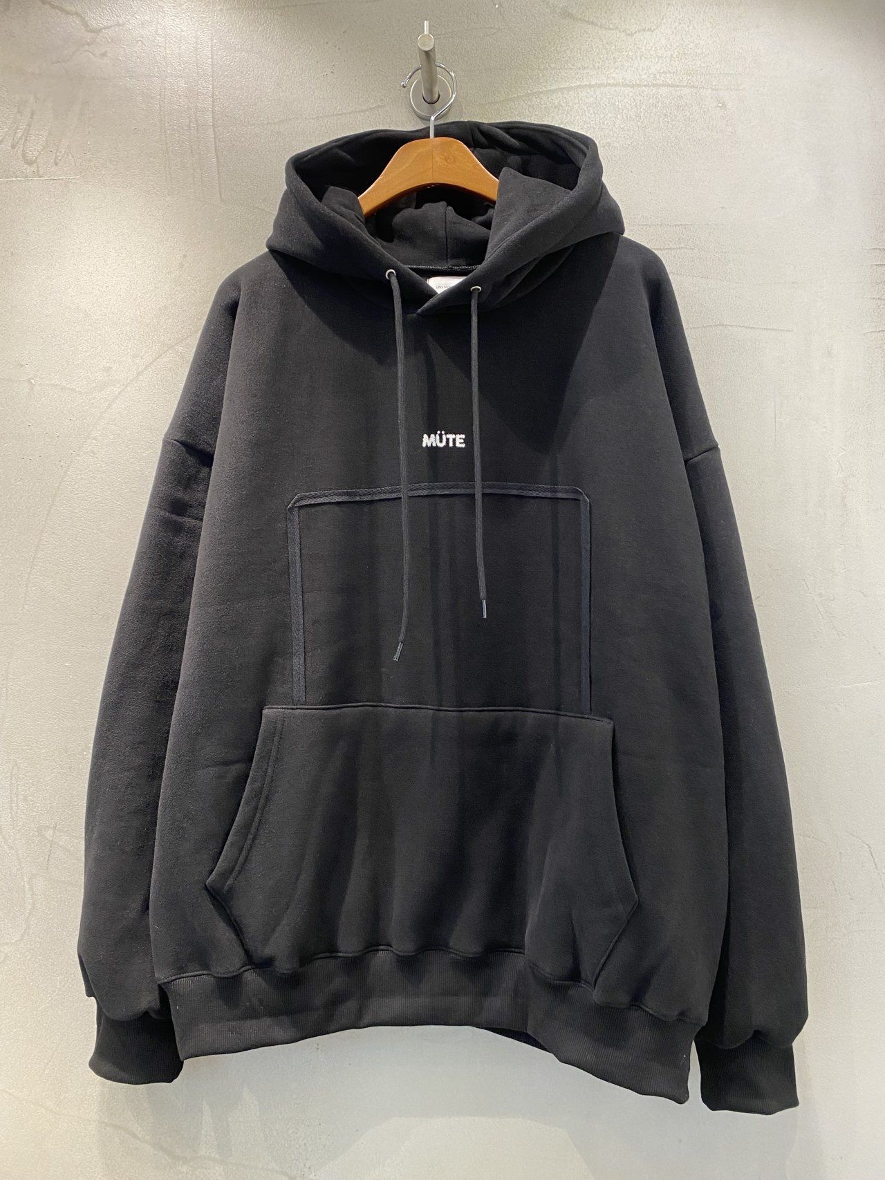 OverSize英文字連帽衛衣(薄抓毛底) UNSTANDARD-137T