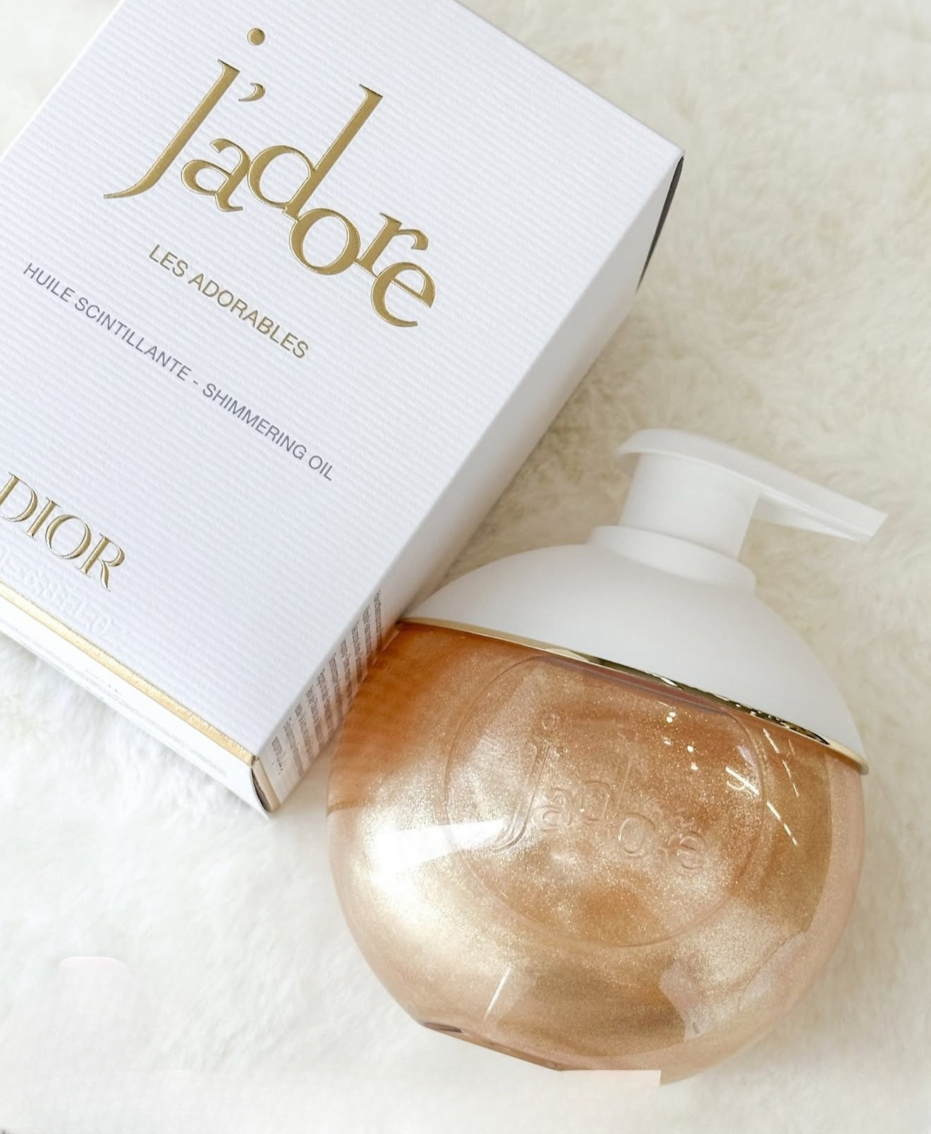 新品 Dior J'adore Les Adorablesシマーリングオイル