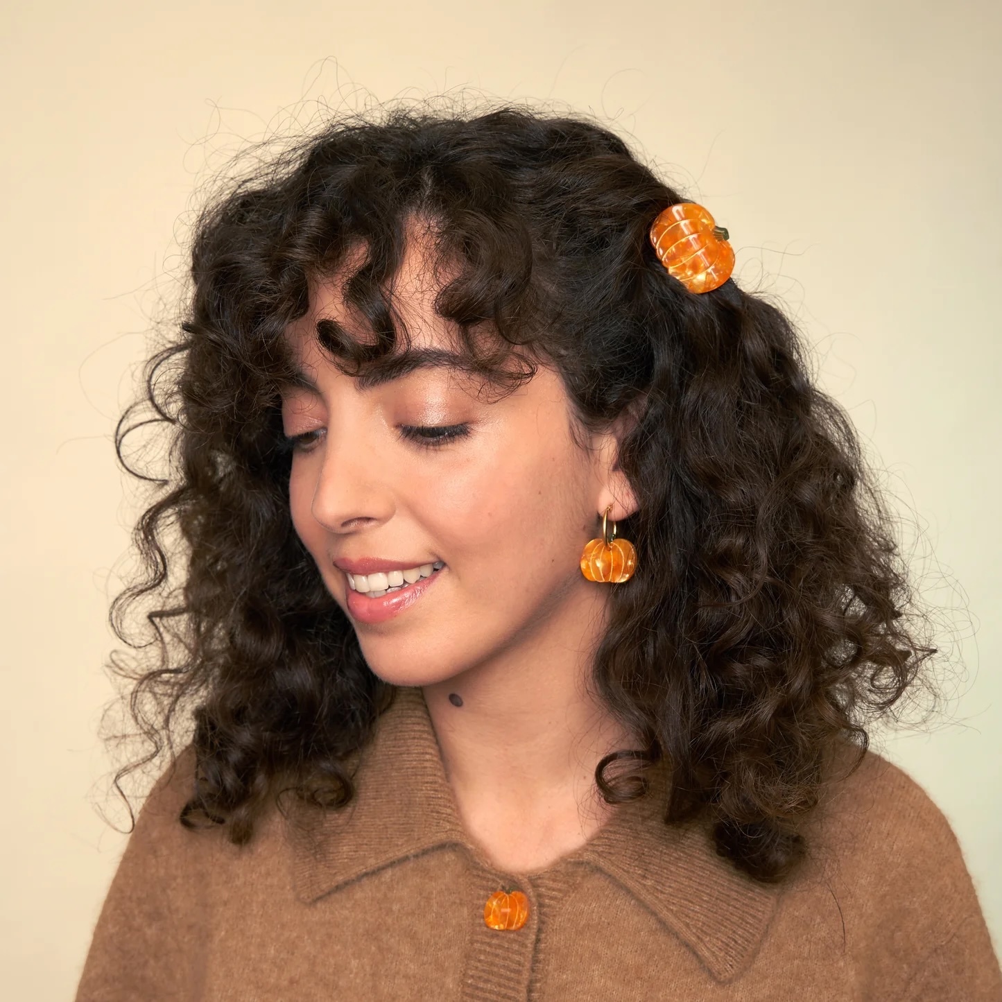 PUMPKIN MINI HAIR CLAW｜Coucou Suzette