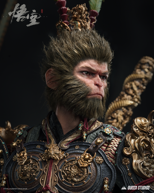 [訂金]Queen Studios 黑神話：悟空 - 天命人·大聖金甲 1/3 比例雕像