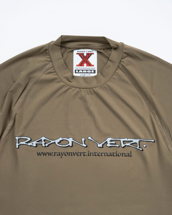 Rayon Vert｜XXX T-Shirt "Vomit Brown"