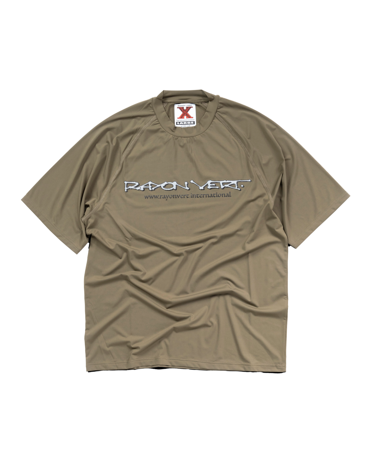 Rayon Vert｜XXX T-Shirt "Vomit Brown"