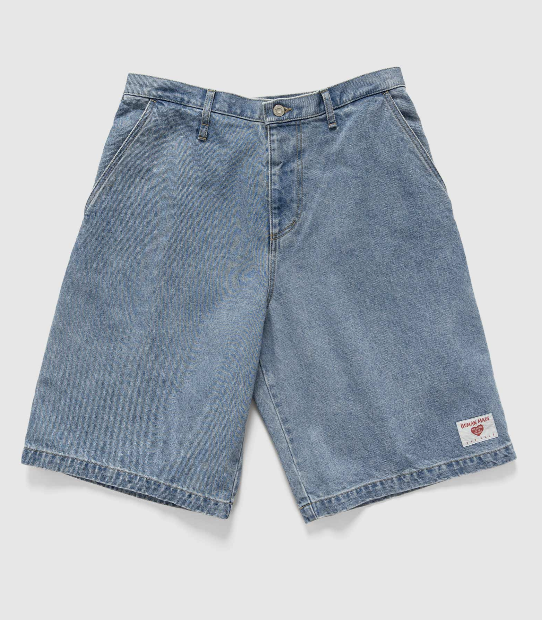 [Instock] Human Made SS25 Denim Painter Shorts Indigo
