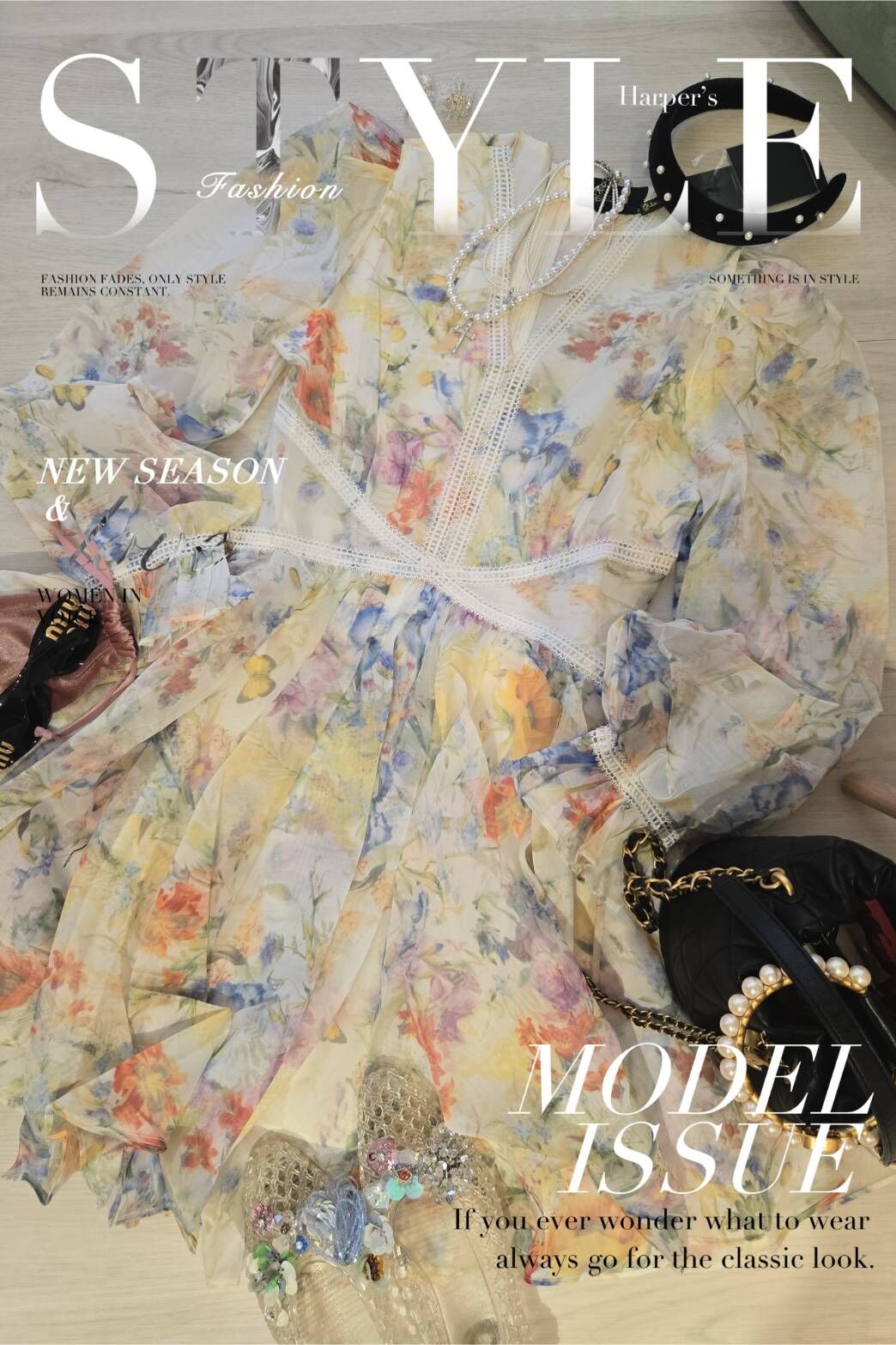 貴貴家花卉短洋-S號