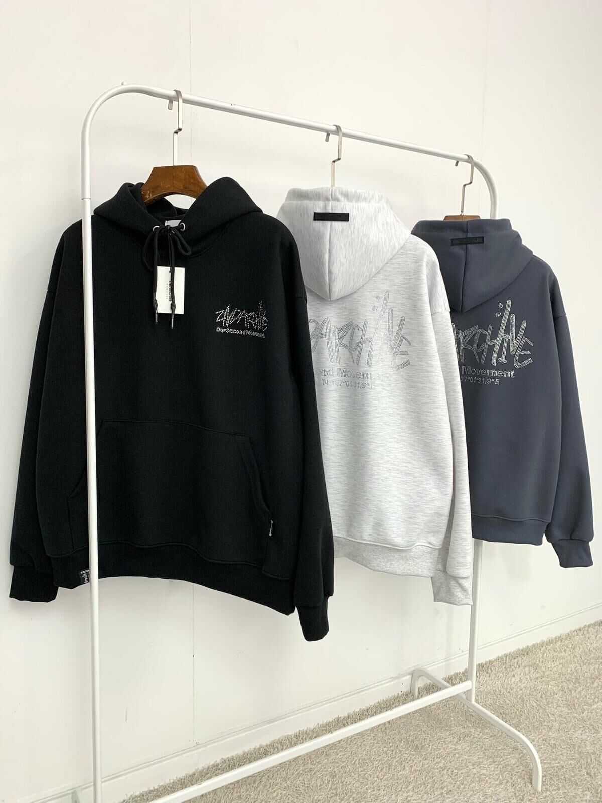 閃石英文字連帽衛衣 2nd-298T