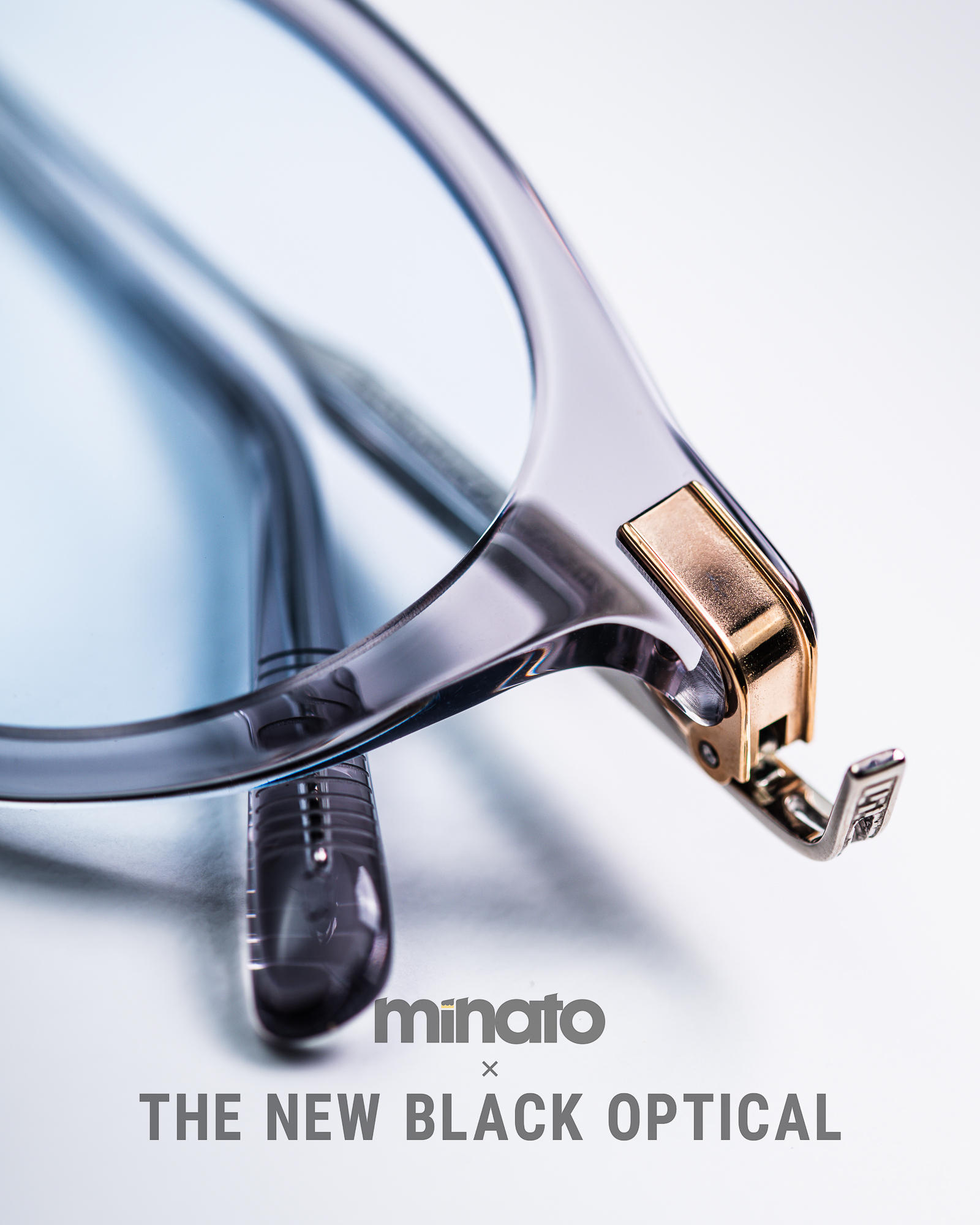 Filton X Minato X the new black optical A1 Clear grey 透灰色