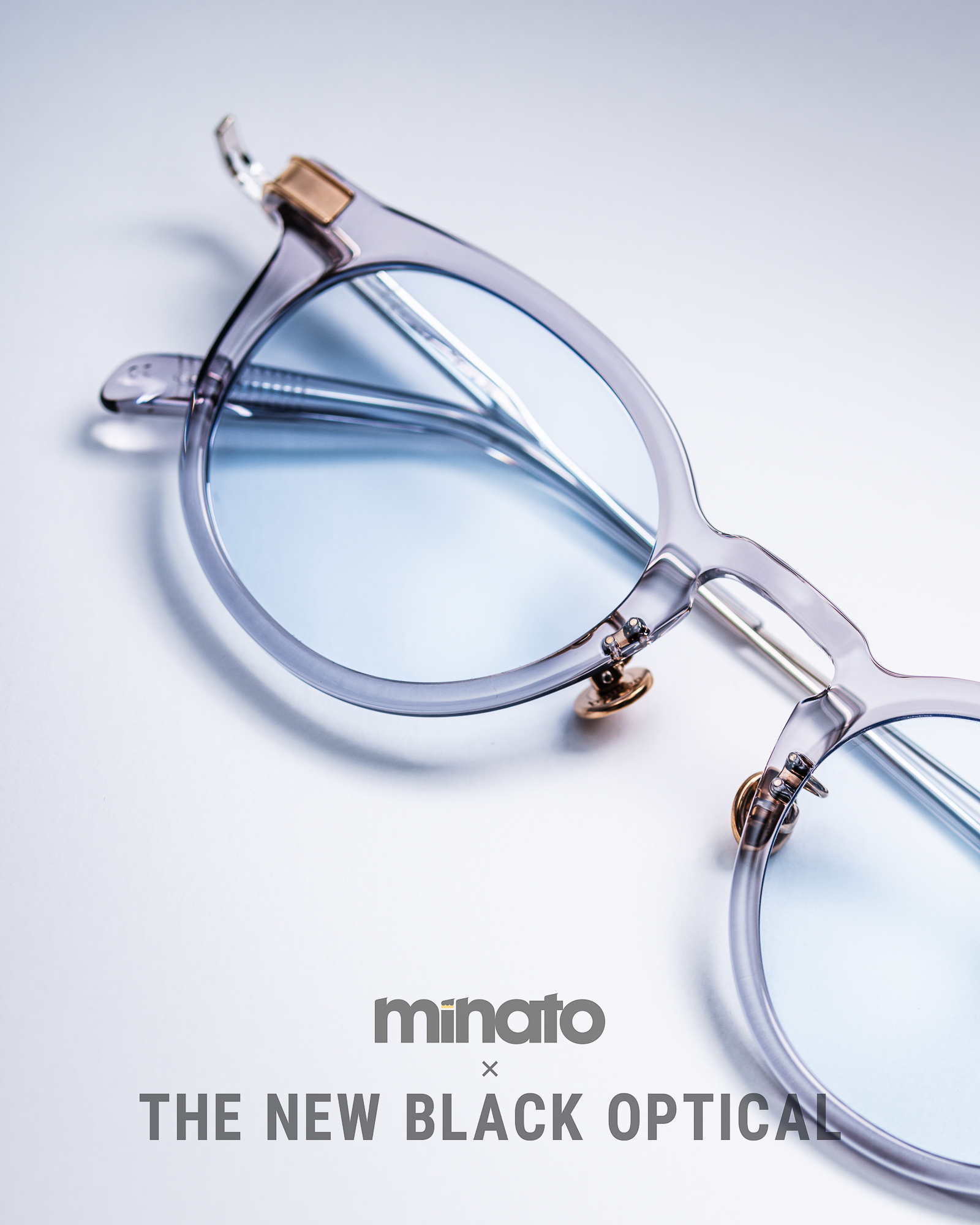 Filton X Minato X the new black optical A1 Clear grey 透灰色