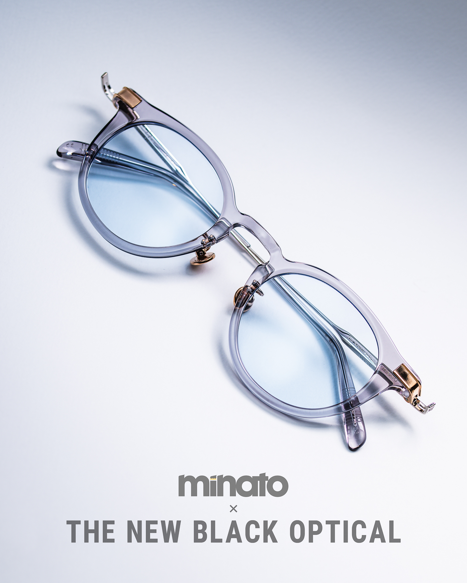 Filton X Minato X the new black optical A1 Clear grey 透灰色