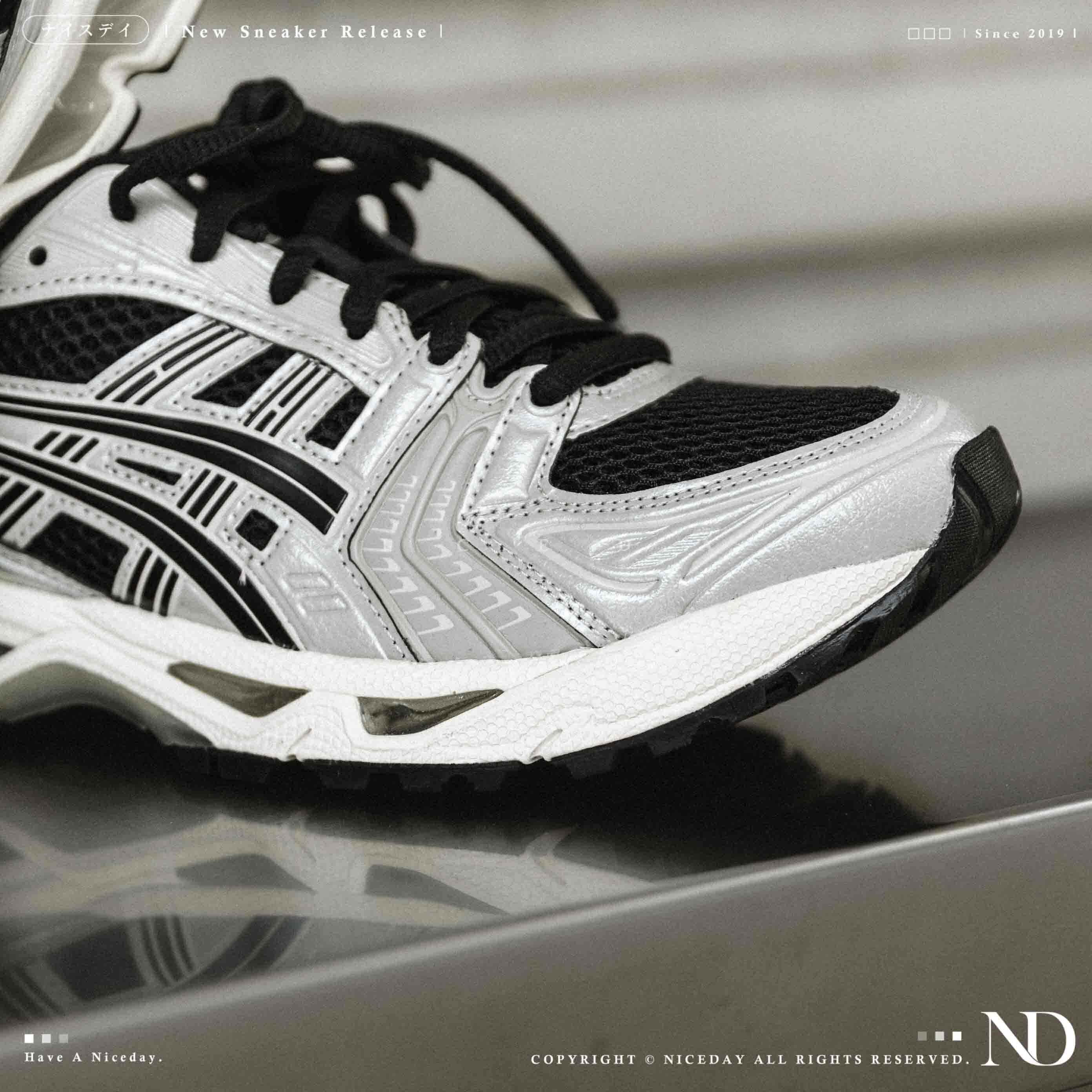 NICEDAY 代購 ASICS Gel-Kayano 14 銀黑 黑銀 黑 復古 黑魂 黑灰 灰 慢跑 機能 工裝 1201A019-005