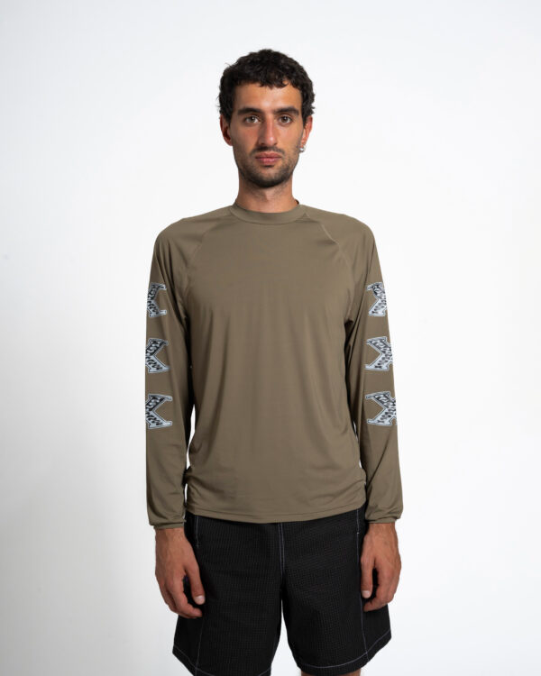 Rayon Vert｜Edge Xformance LS Shirt "Vomit Brown"