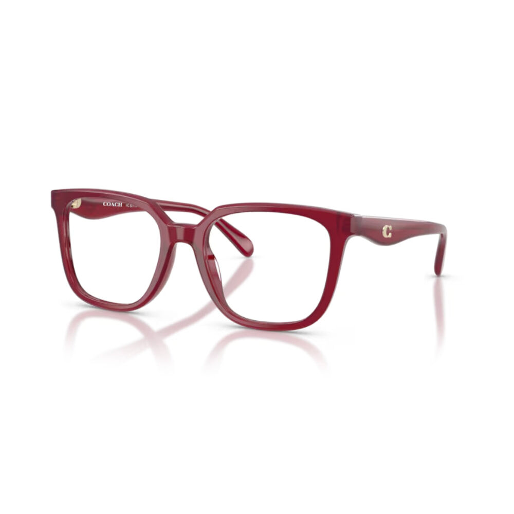 【COACH】HC6271U 5526-54mm 方框光學眼鏡♣(深紅)