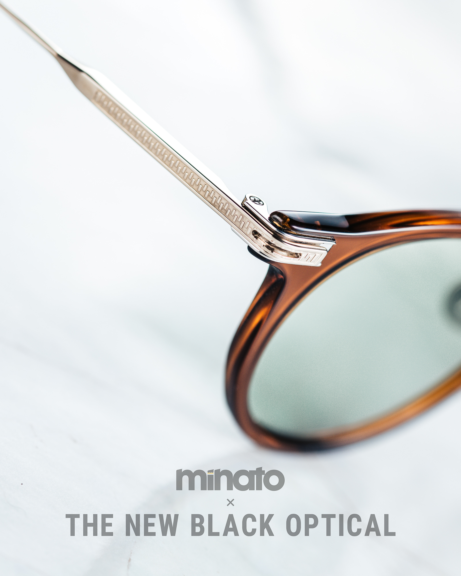 Filton X Minato X the new black optical A1 Cognac brown 干邑啡