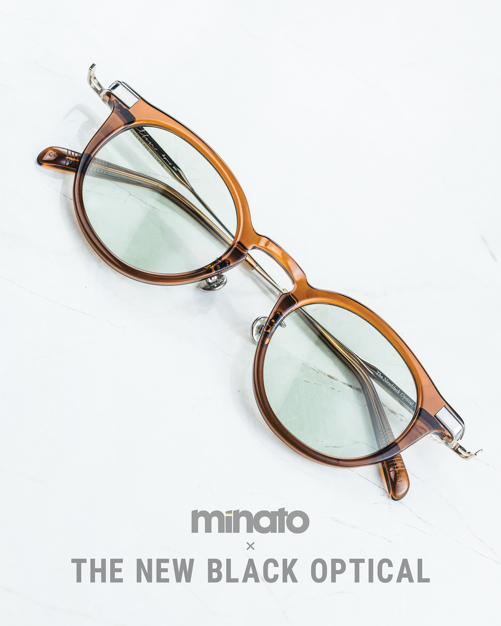 Filton X Minato X the new black optical A1 Cognac brown 干邑啡