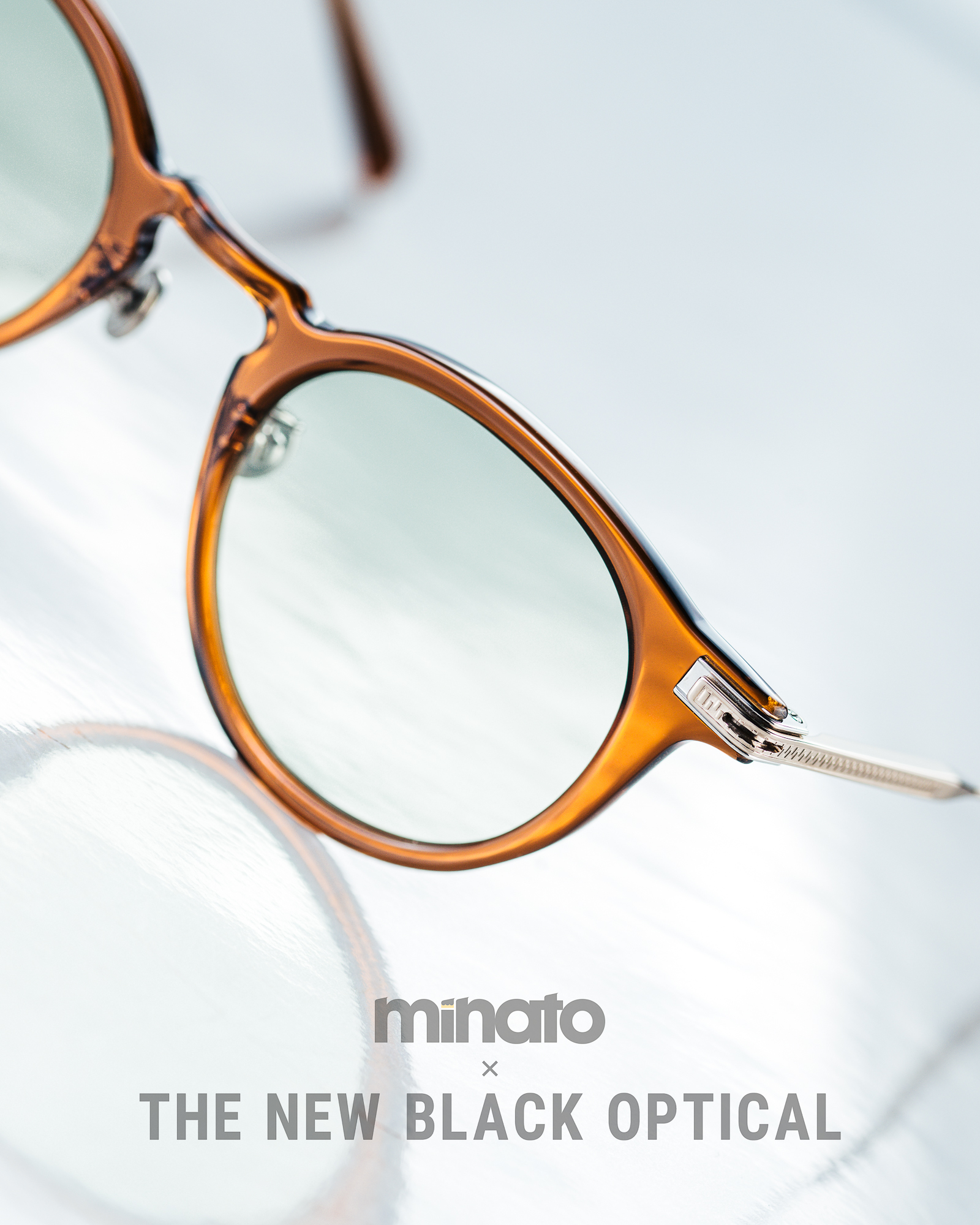 Filton X Minato X the new black optical A1 Cognac brown 干邑啡