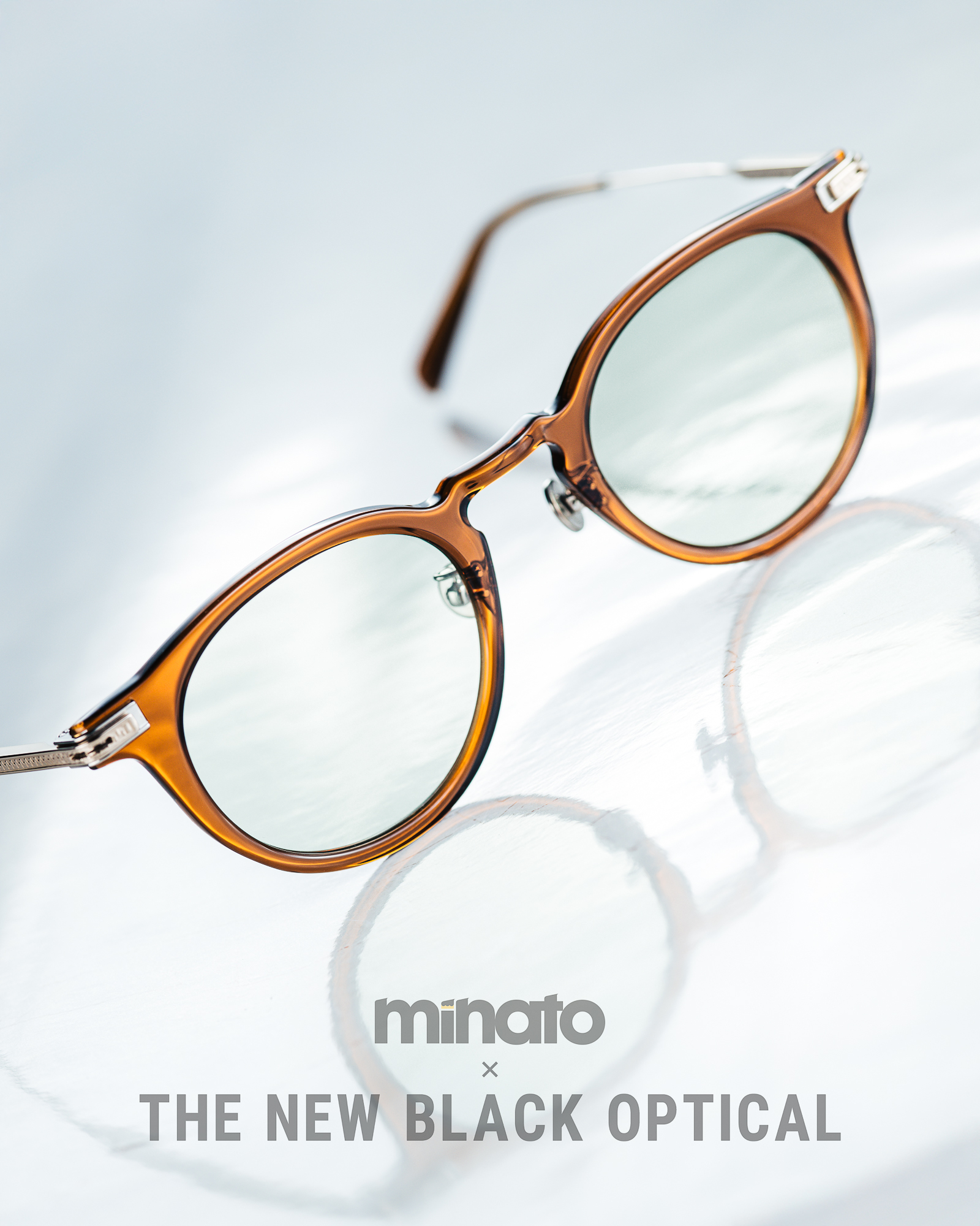 Filton X Minato X the new black optical A1 Cognac brown 干邑啡