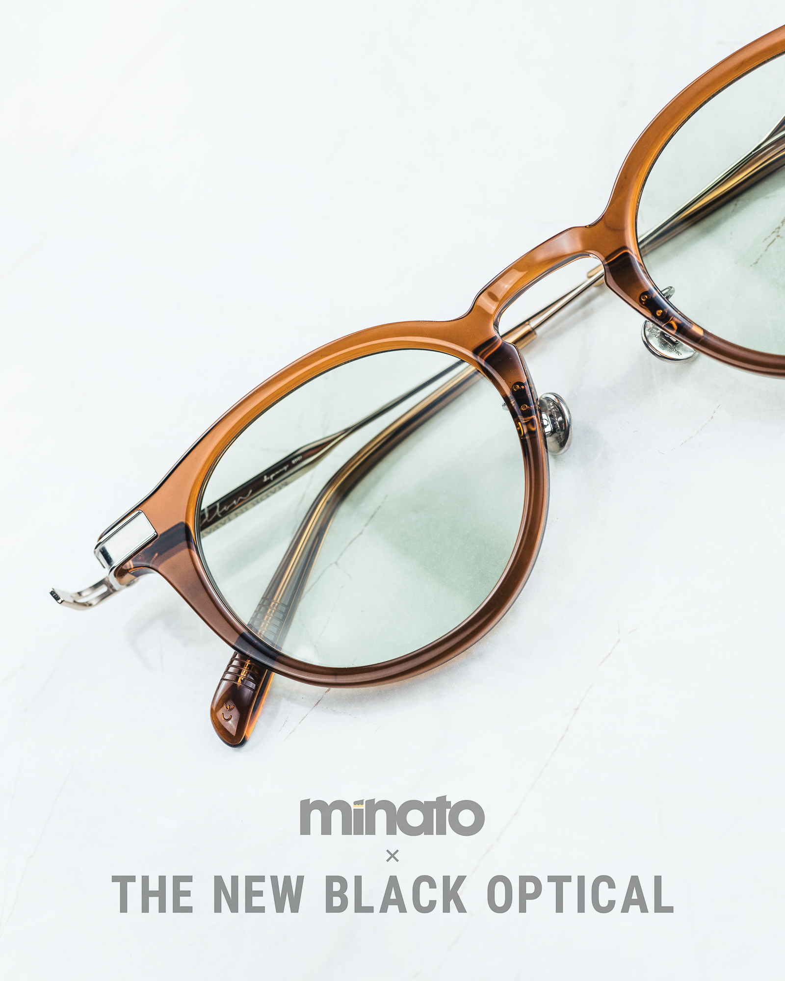 Filton X Minato X the new black optical A1 Cognac brown 干邑啡