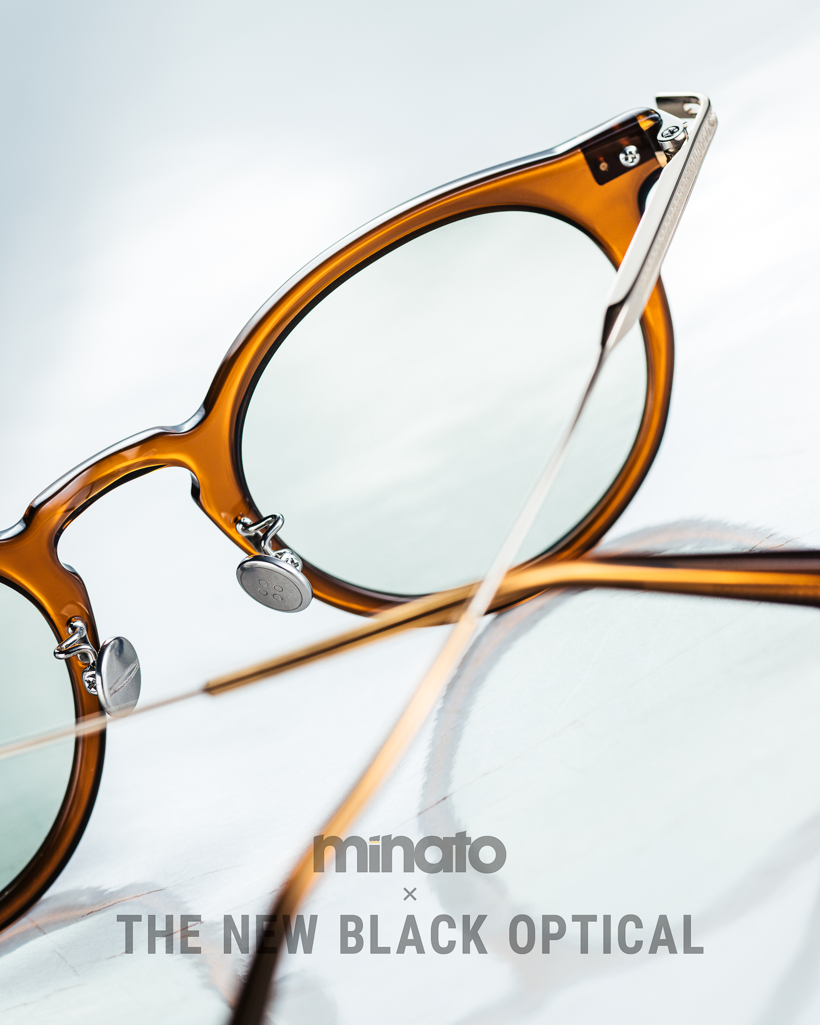 Filton X Minato X the new black optical A1 Cognac brown 干邑啡