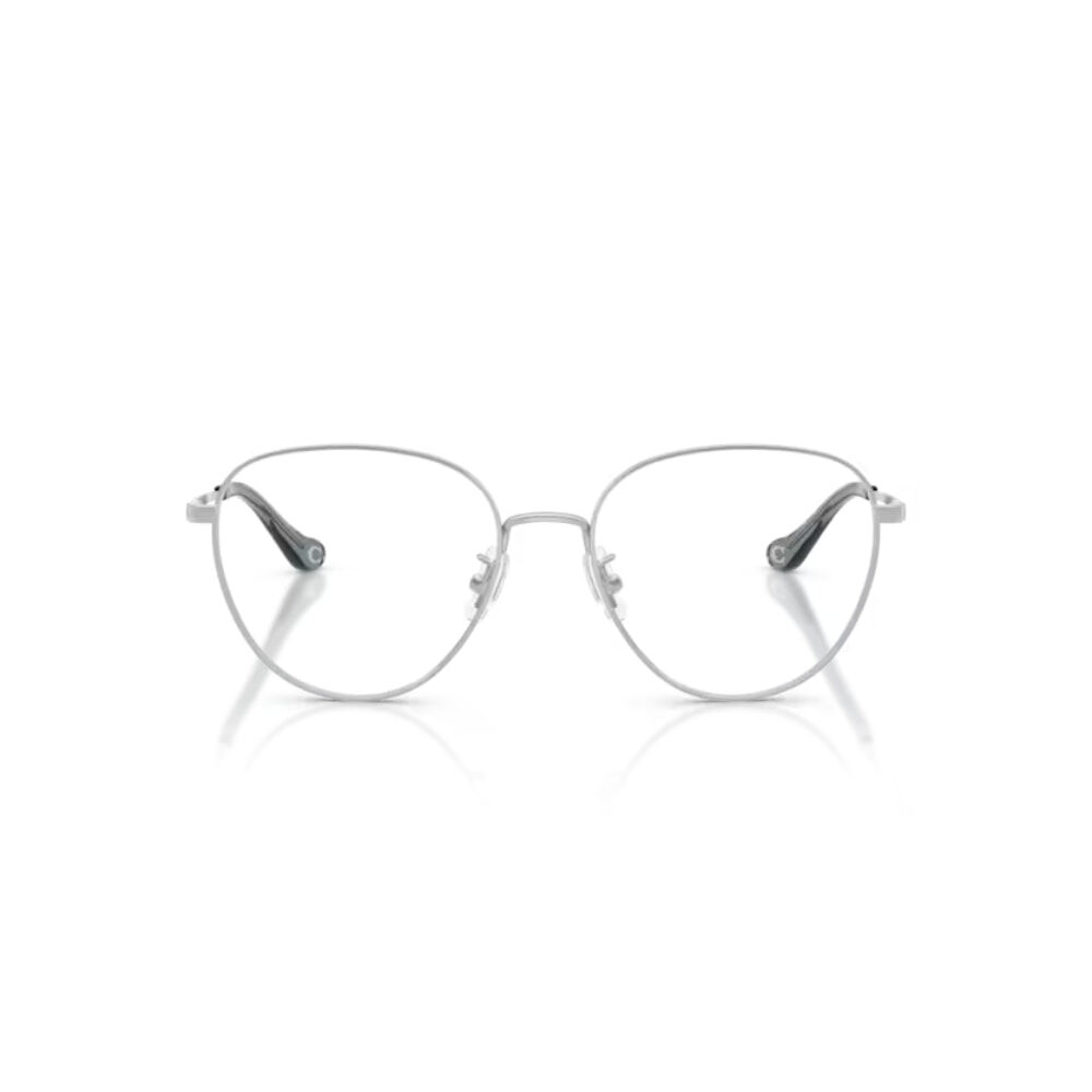 【COACH】HC5192 9001-53mm 橢圓框光學眼鏡♣(亮銀)