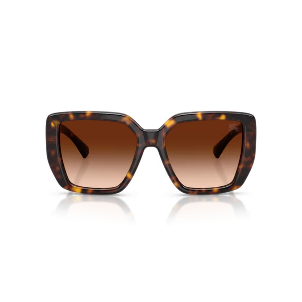 【BURBERRY】B4471F 300274-54mm 厚實大方框太陽眼鏡♣(琥珀 咖色鏡片)