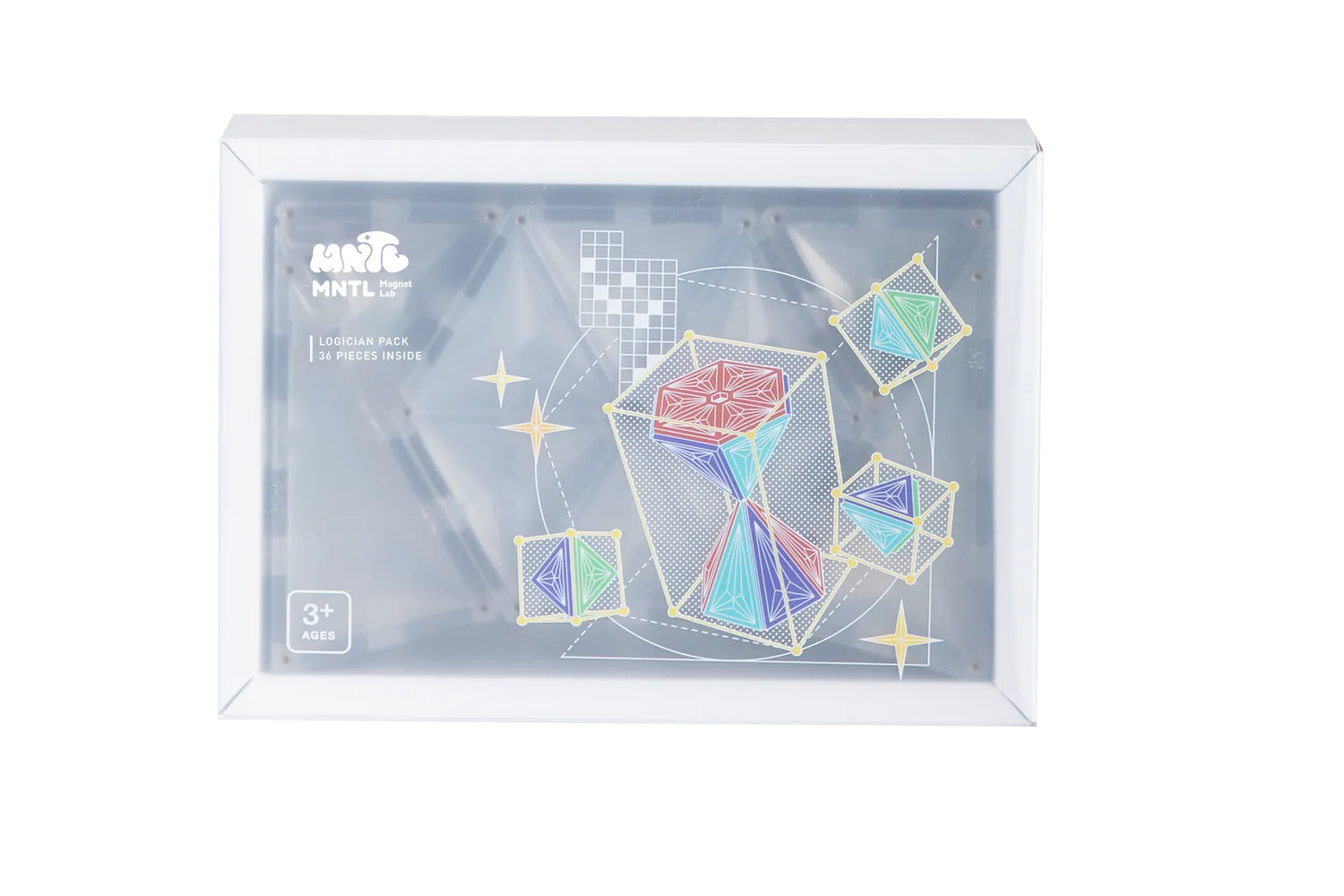 【MNTL 多彩藝術磁力片】邏輯學家組合