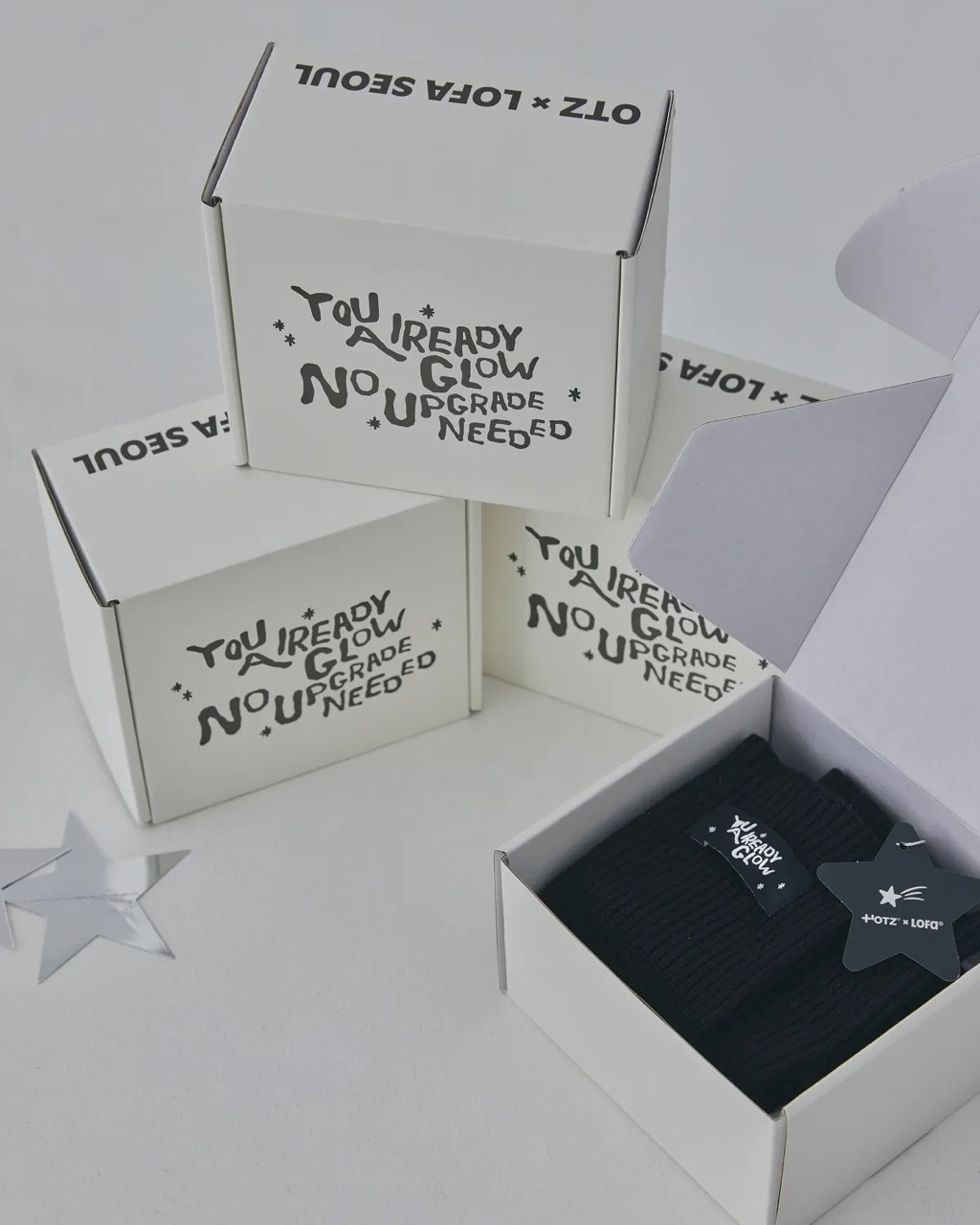 🇰🇷 OTZ X LOFA 黑色 襪套 堆堆襪 造型 配件 FLOTFA3L11 / 預購