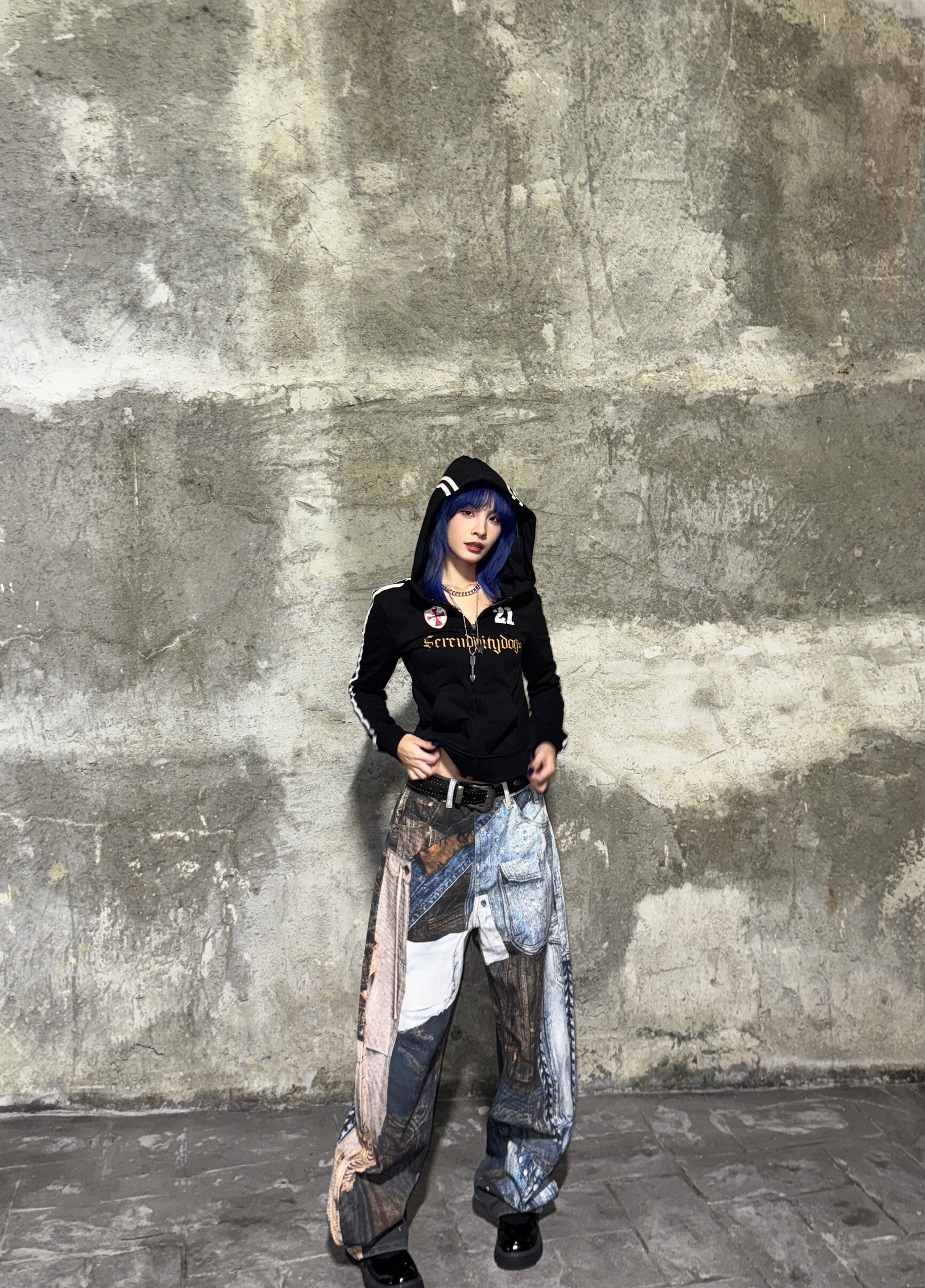 (GOAL) 美式復古運動連帽外套 修身版型 淺22750Q25