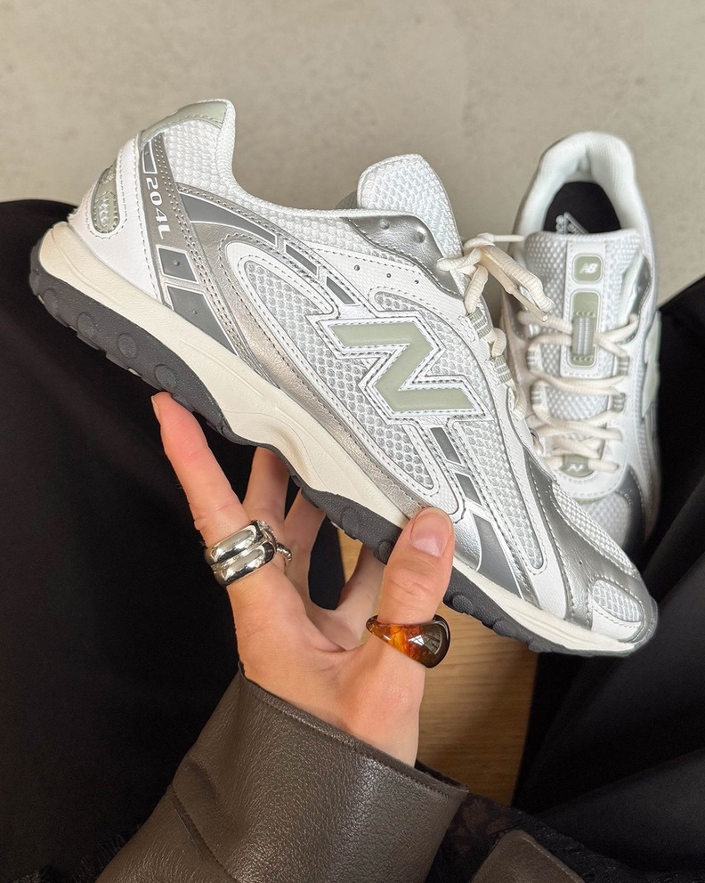 預購┃張員瑛 new balance 204 U204 白銀 綠色 薄底鞋