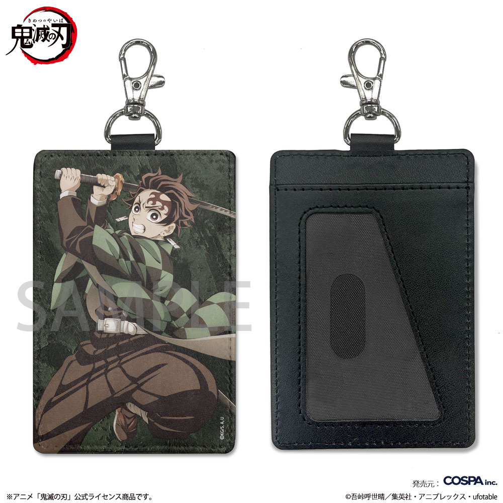 Cospa 1020 竈門炭治郎 パスケース（ナスカン付き） [アニメ「鬼滅の刃」]