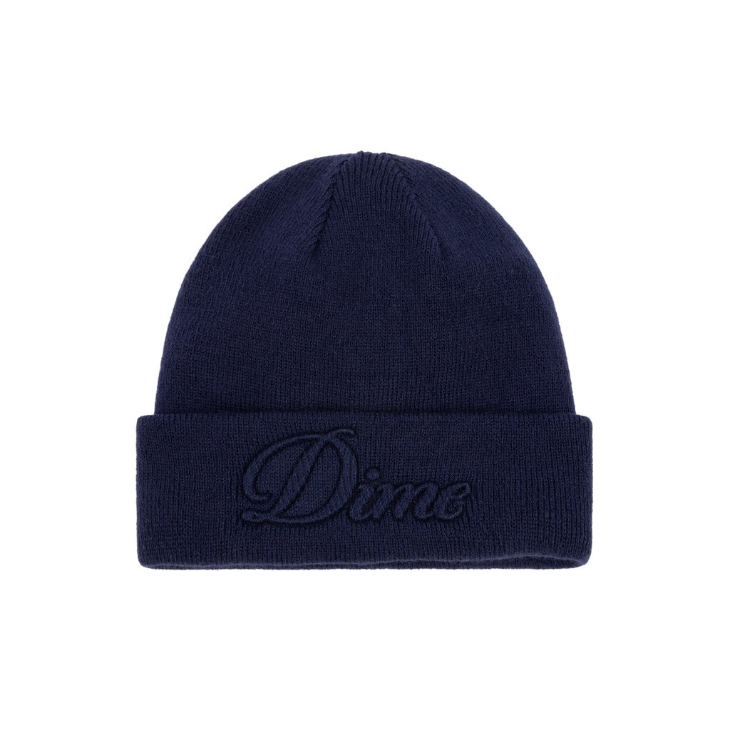 Dime Cursive Fold Beanie