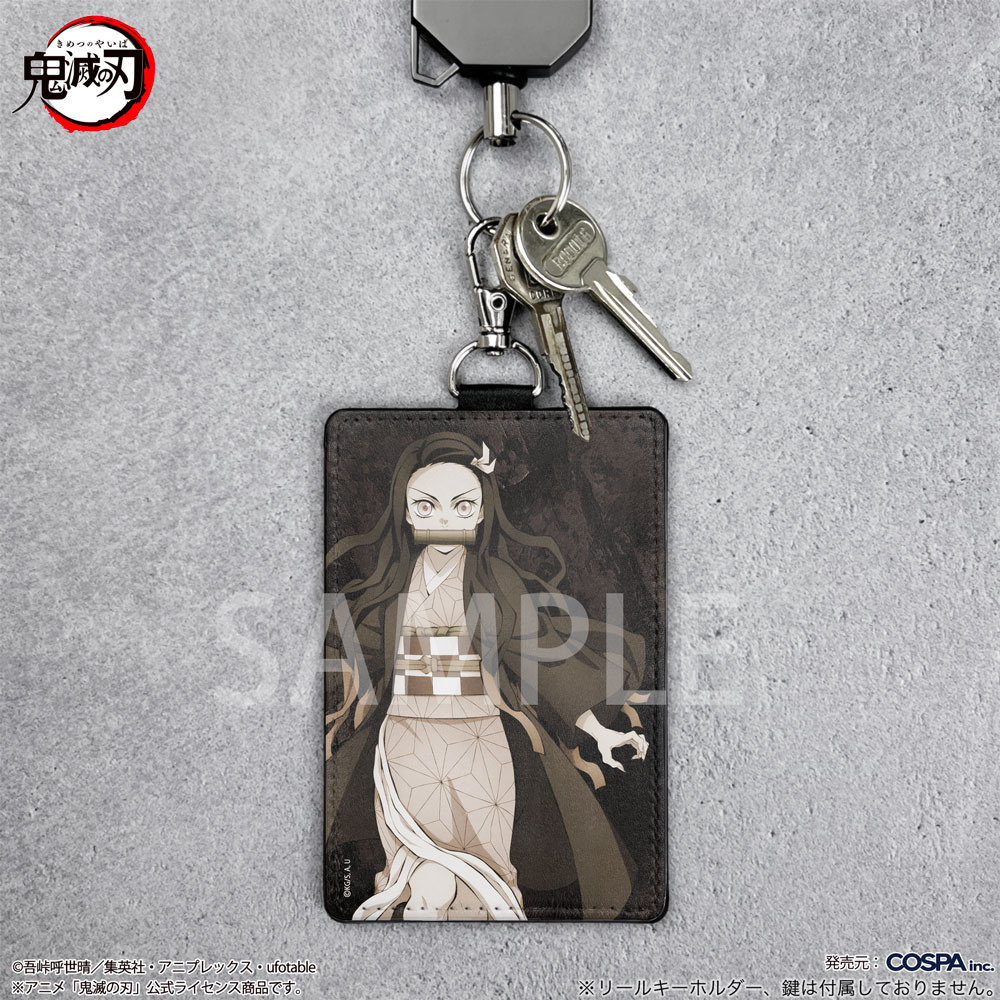 Cospa 1020 竈門禰豆子 パスケース（ナスカン付き） [アニメ「鬼滅の刃」]