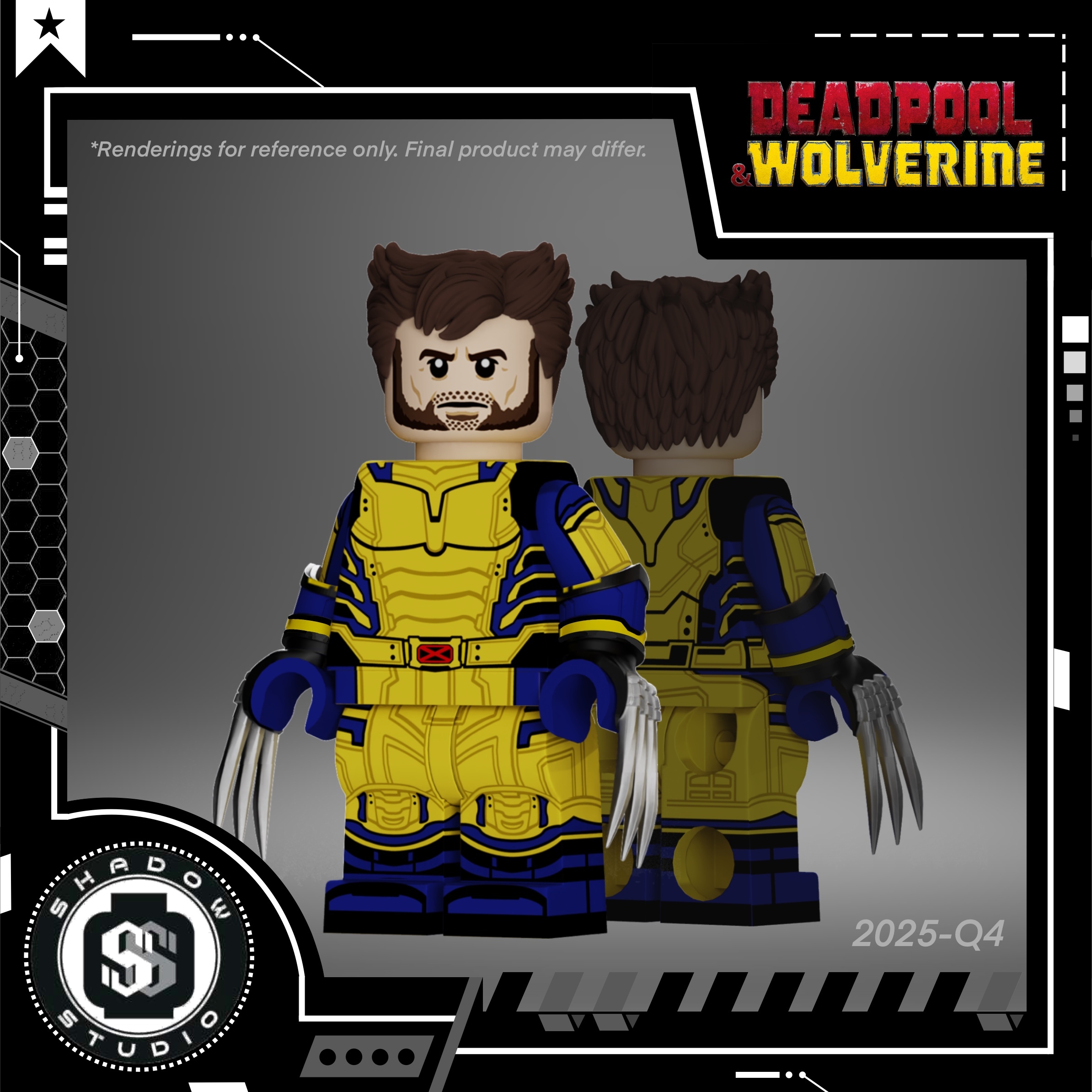 [Shadow Studio][In Stock] Wolverine [PADprinted]