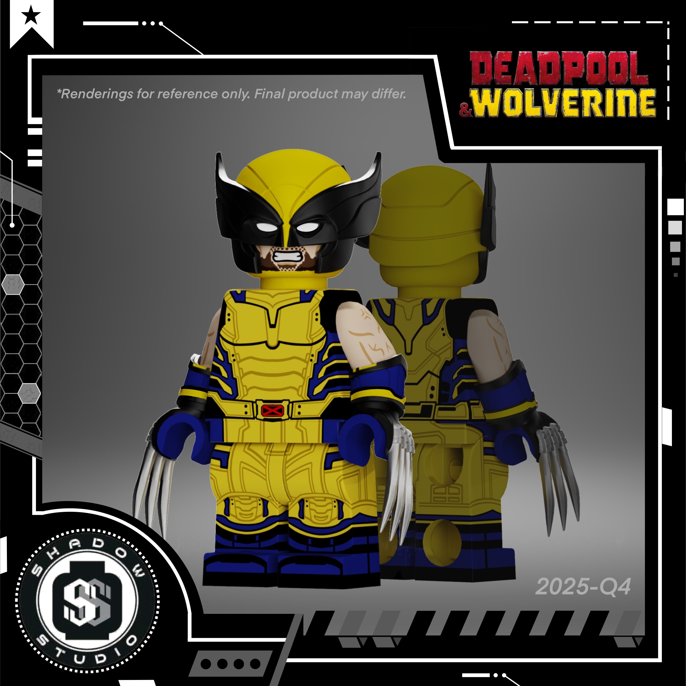 [Shadow Studio][In Stock] Wolverine [PADprinted]