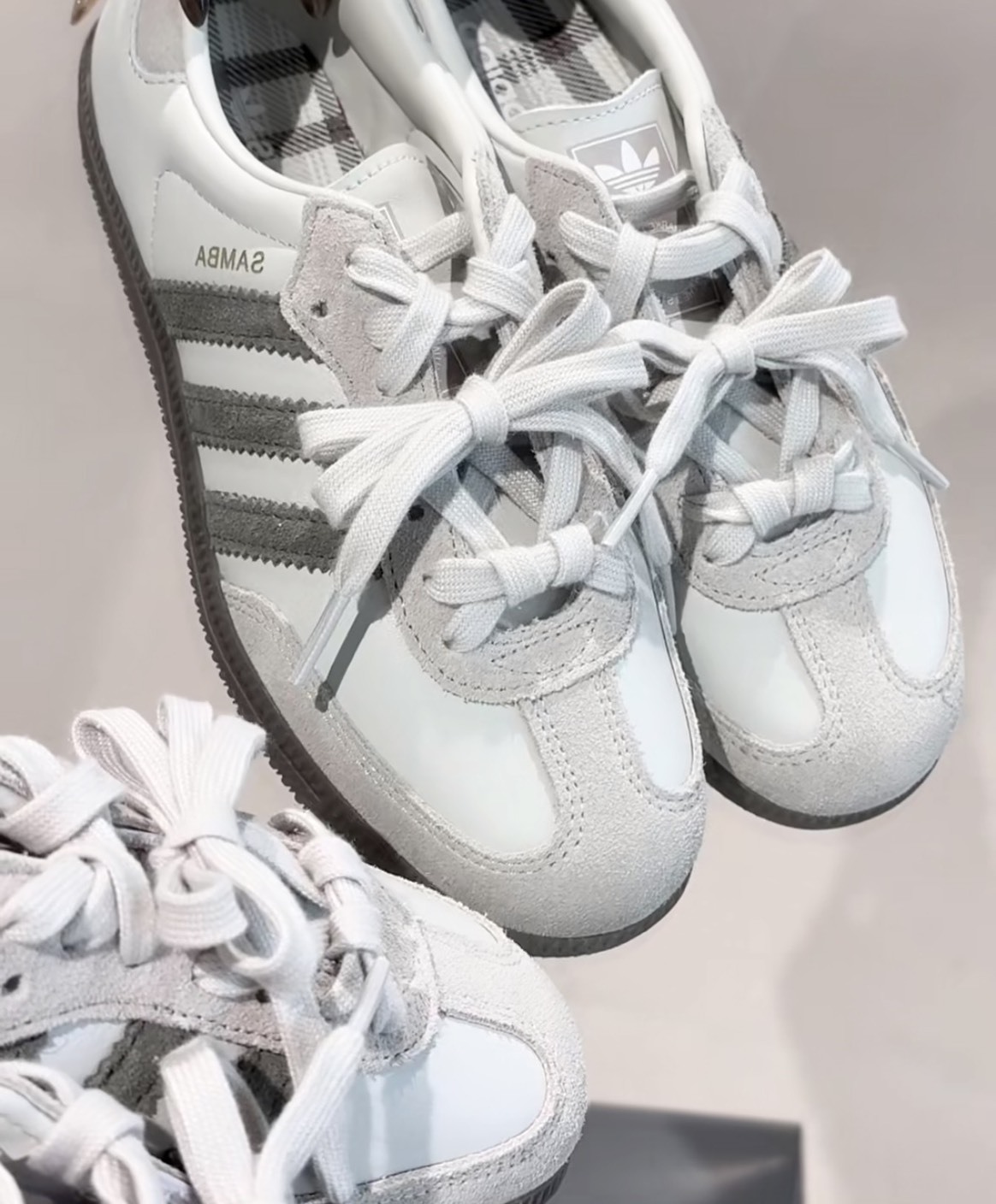 Adidas samba 抹茶拿鐵 JR0893鞋