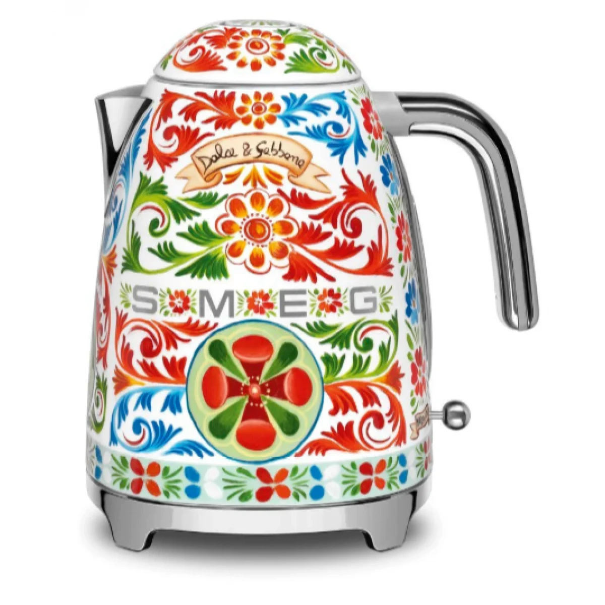 斯麥格 Smeg    KLF03DGUK‧50's Style (D&G限量特別版)電熱水壺‧1.7公升‧意大利製造‧香港行貨,香港及澳門原廠2年保養‧