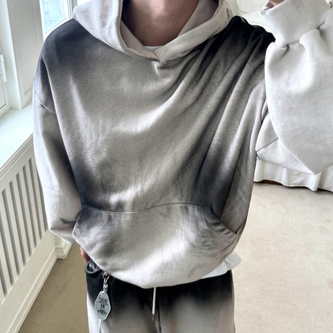 仿污連帽衛衣 BY-449T