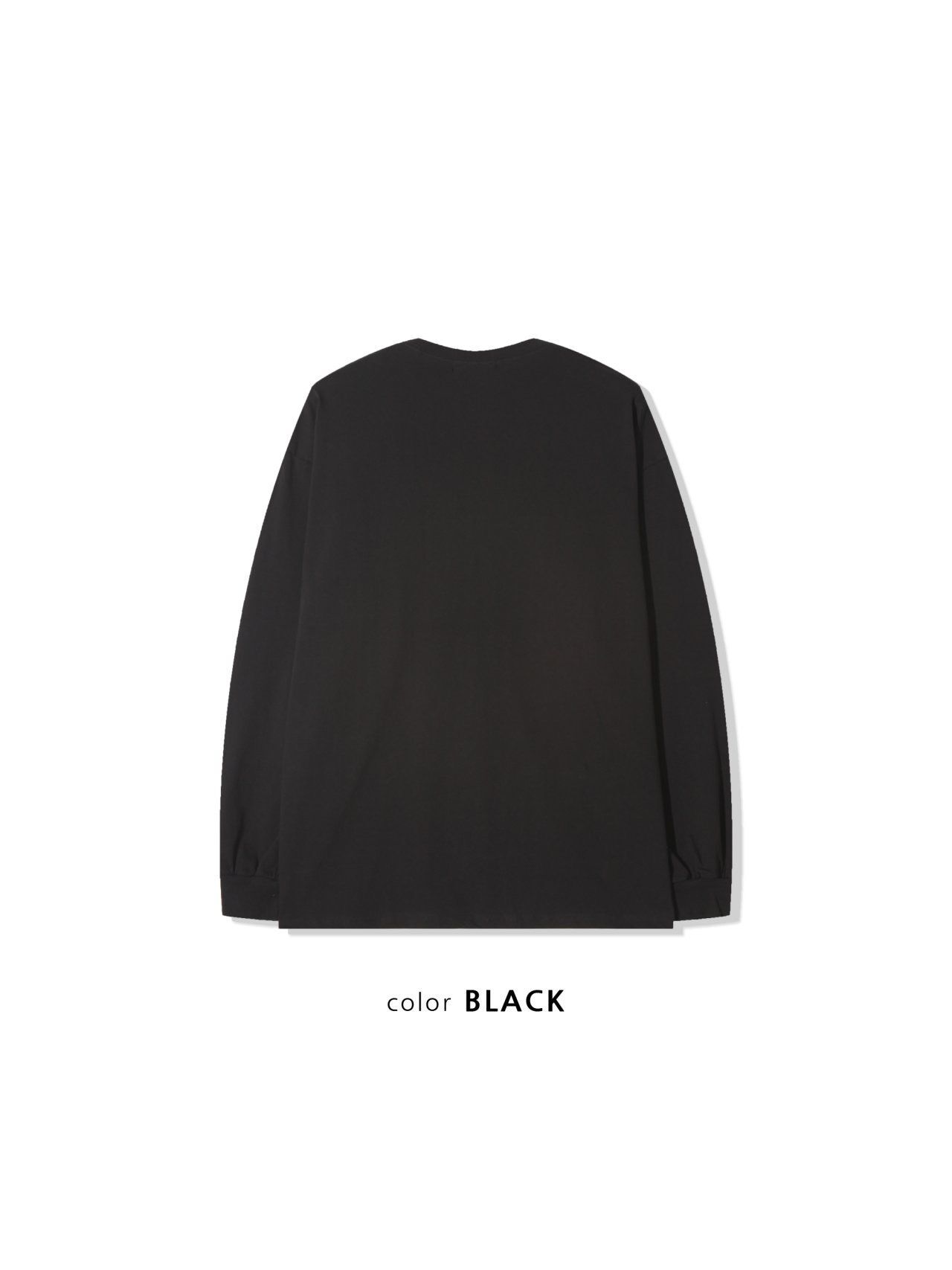 英文字圖案長袖衫 GUNNER-024T