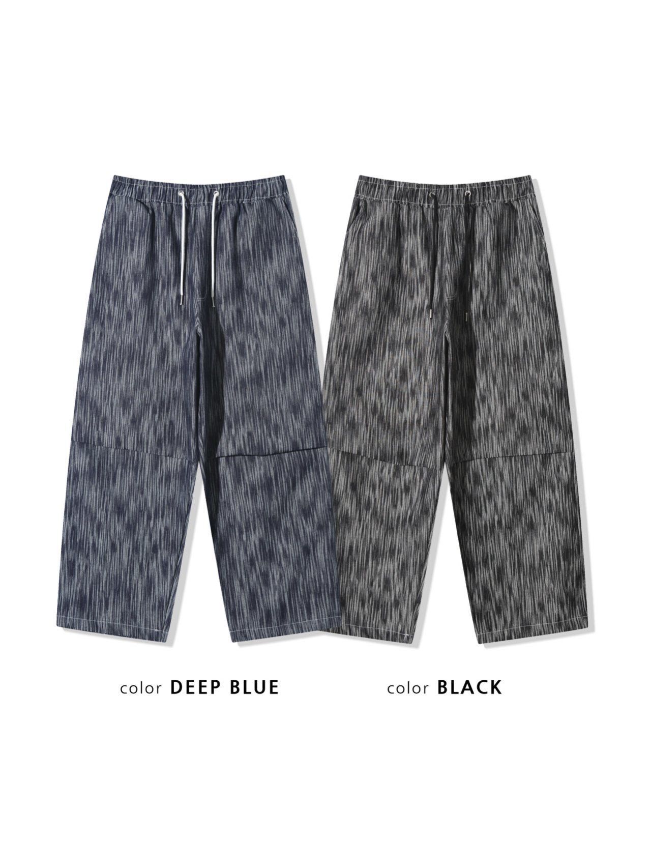 直紋鬆身褲 GUNNER-027P