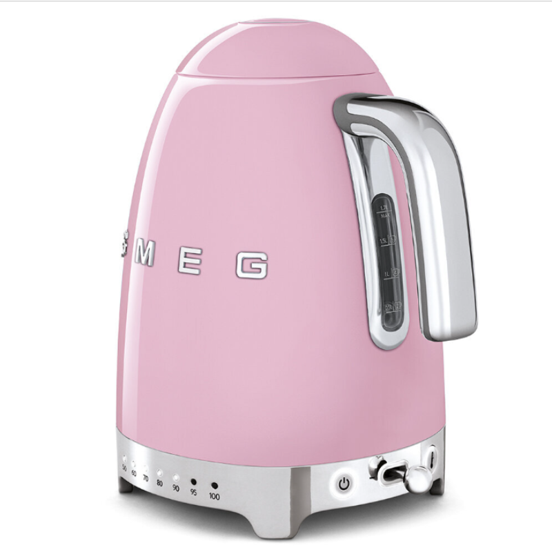 斯麥格 Smeg   KLF04PKUK‧50's Style 保溫電熱水壺‧1.7公升‧香港行貨,香港及澳門原廠2年保養‧
