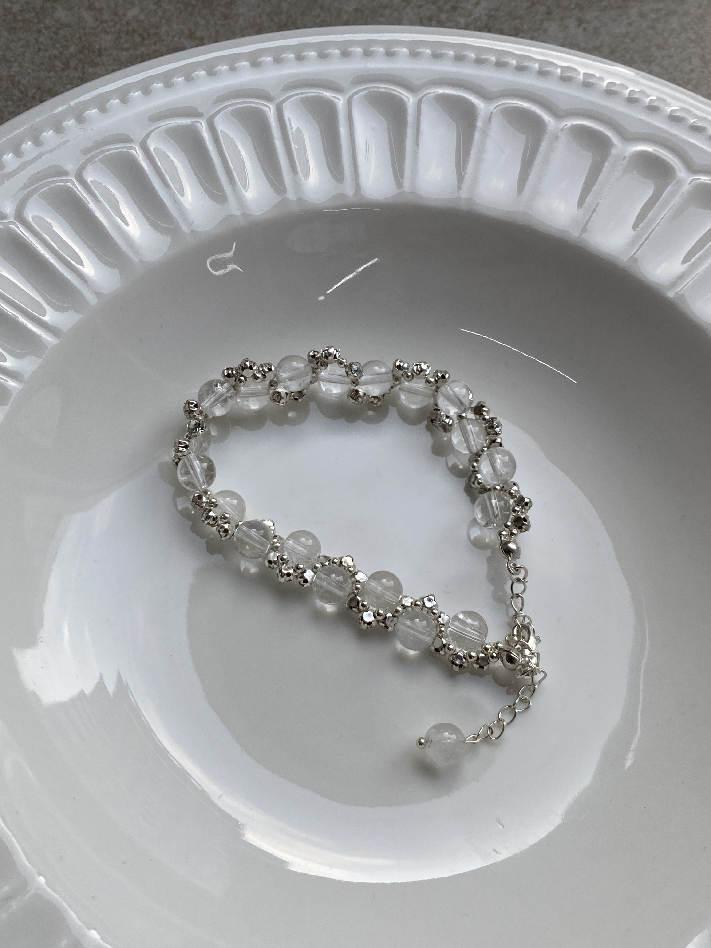 Soulmira｜許願星河-清冷白水晶手鏈